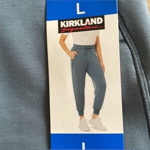 Kirkland Signature Women's Teal/Blue Jogger Pants